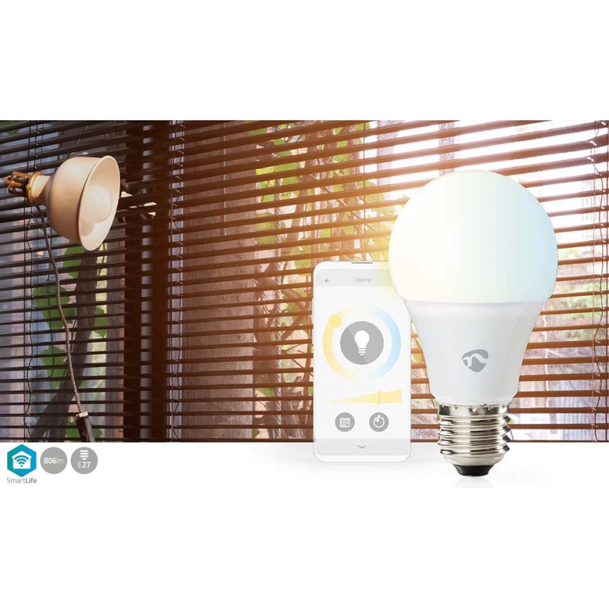 LED Dimmable bulb SmartLife E27/9W/230V Wi-Fi 2700-6500K