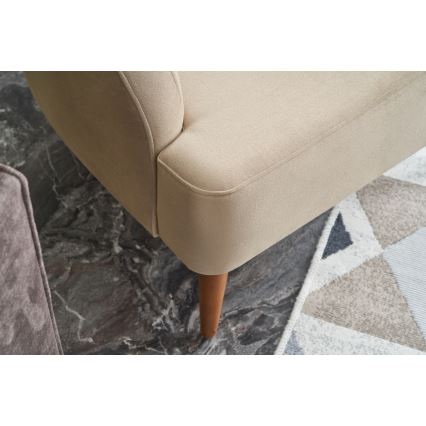 NEKO Wingback Armchair, Cream