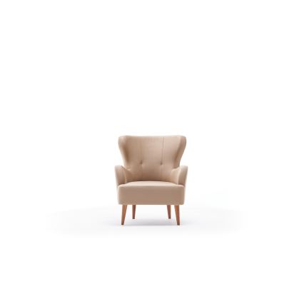 NEKO Wingback Armchair, Cream