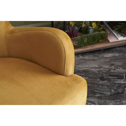 NEKO Wingback Armchair, Gold
