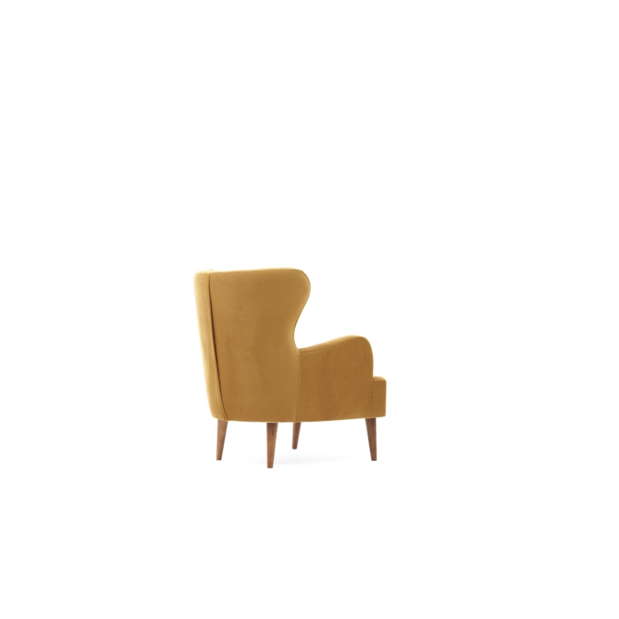 NEKO Wingback Armchair, Gold