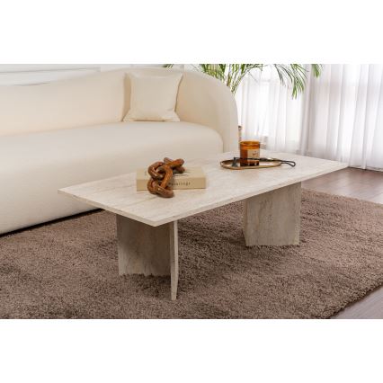 NEL Coffee Table 119 x 60 cm, Beige