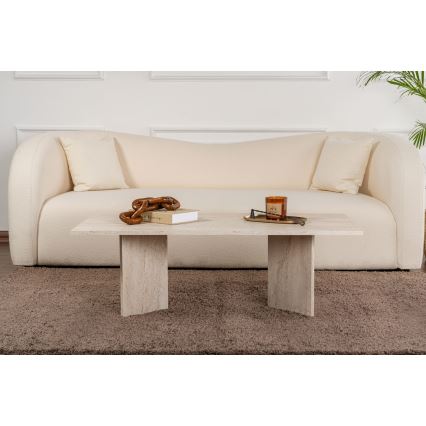 NEL Coffee Table 119 x 60 cm, Beige