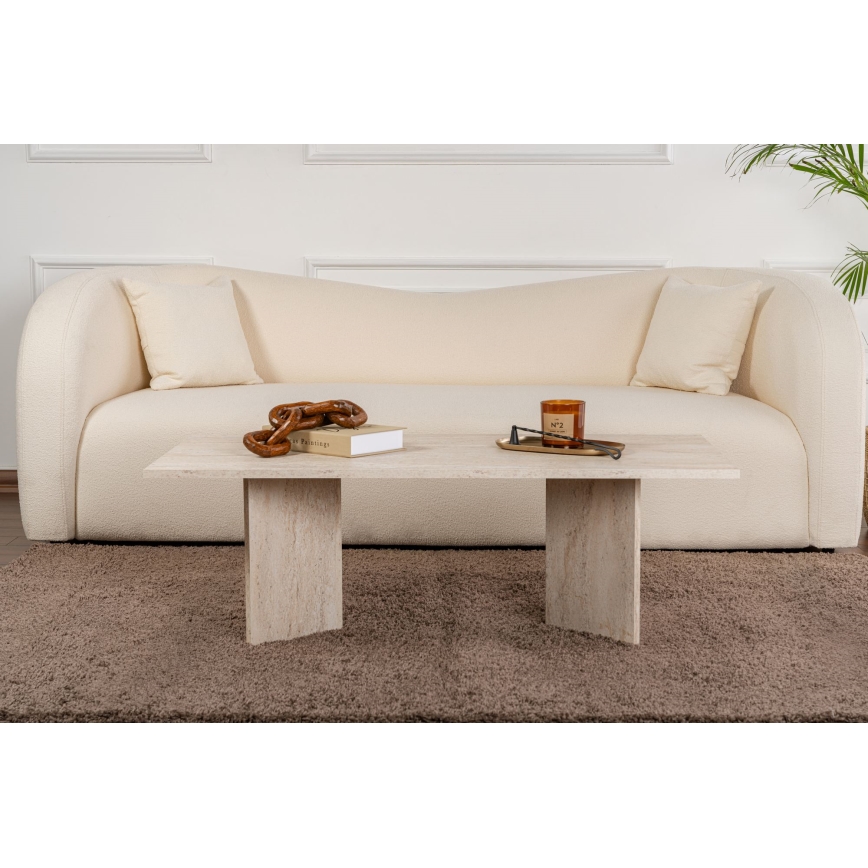 NEL Coffee Table 119 x 60 cm, Beige