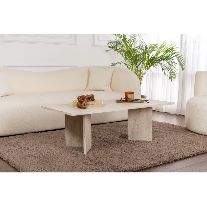NEL Coffee Table 119 x 60 cm, Beige