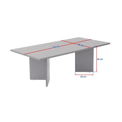 NEL Coffee Table 119 x 60 cm, Beige