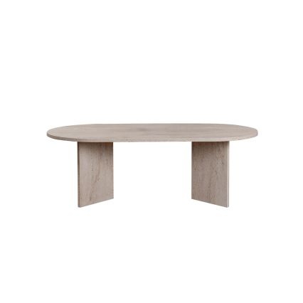 NEL Coffee Table 119x60 cm Beige