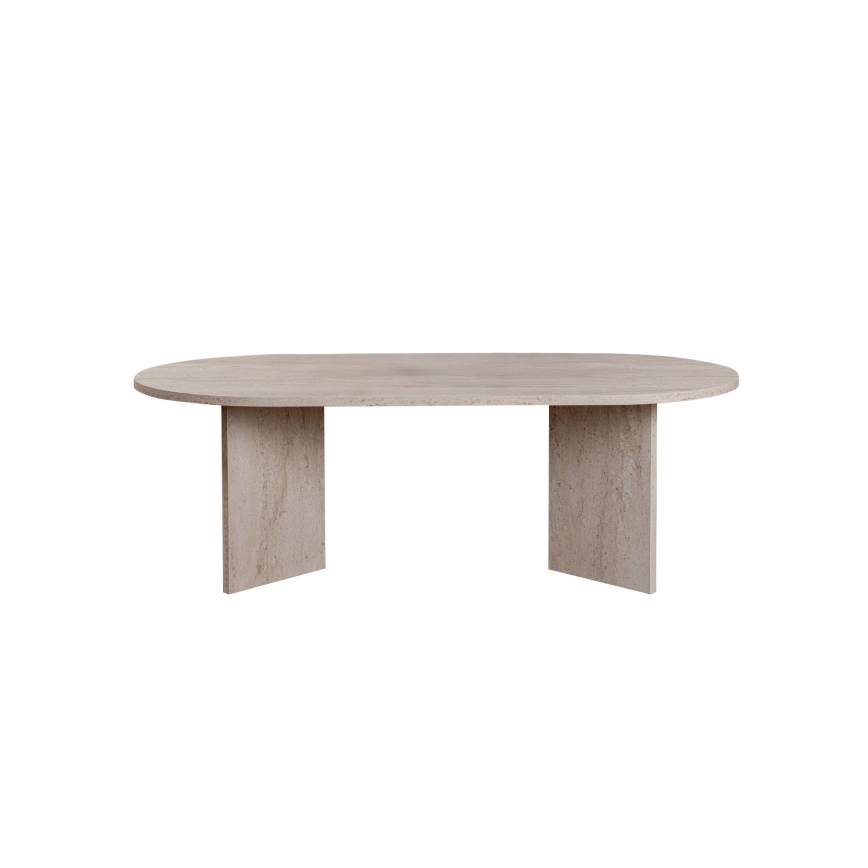 NEL Coffee Table 119x60 cm Beige