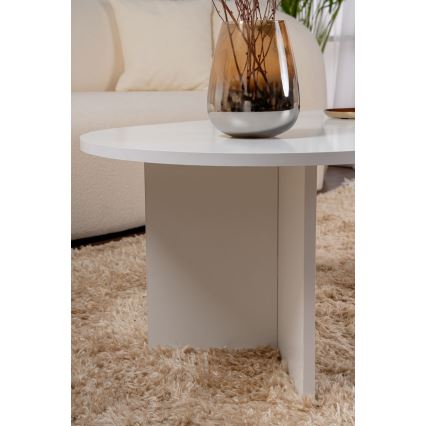 NEL Coffee Table, White