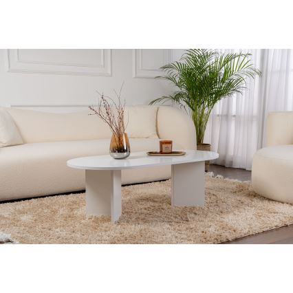 NEL Coffee Table, White