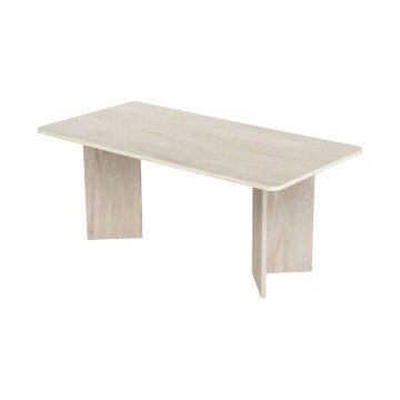 NEL dining table, 180 x 90 cm, beige