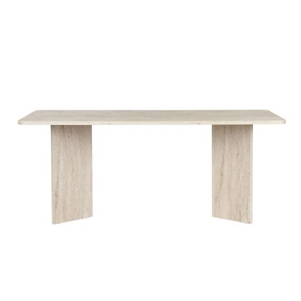 NEL dining table, 180 x 90 cm, beige