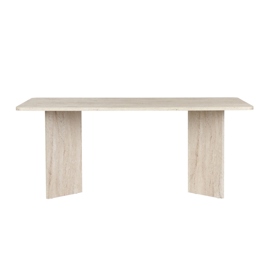 NEL dining table, 180 x 90 cm, beige