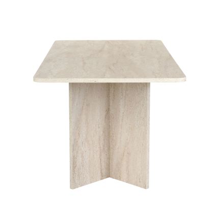 NEL dining table, 180 x 90 cm, beige