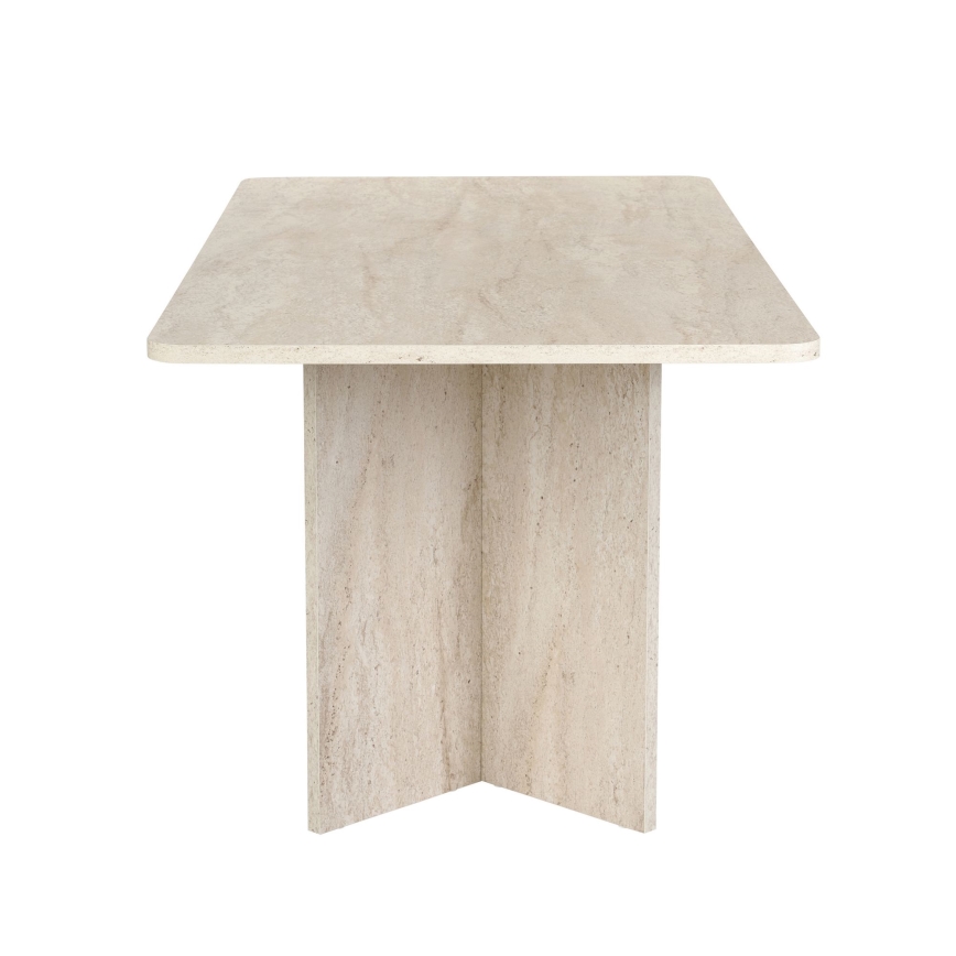 NEL dining table, 180 x 90 cm, beige
