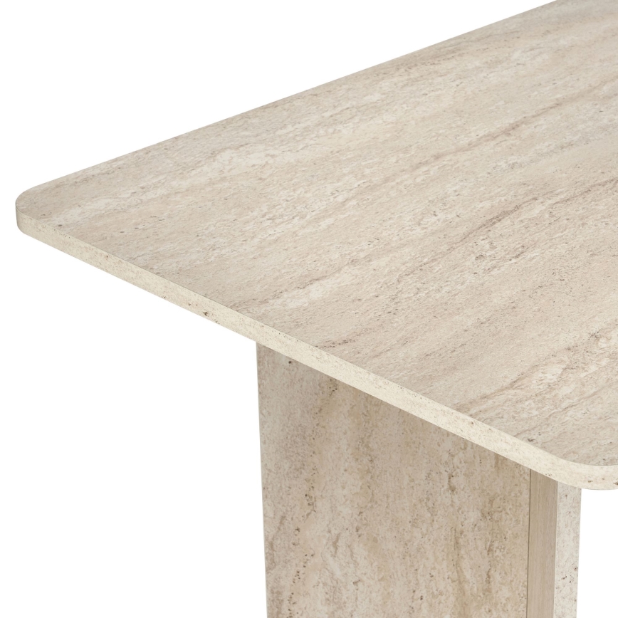 NEL dining table, 180 x 90 cm, beige