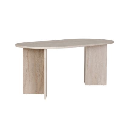 NEL Dining Table 180x90 cm Beige