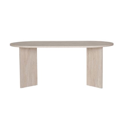 NEL Dining Table 180x90 cm Beige