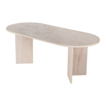 NEL Dining Table 200x90 cm Beige