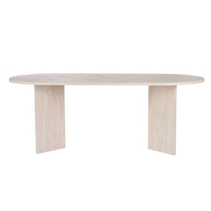 NEL Dining Table 200x90 cm Beige