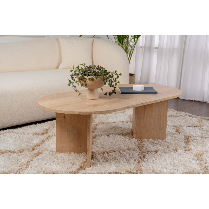 NEL Oak Coffee Table