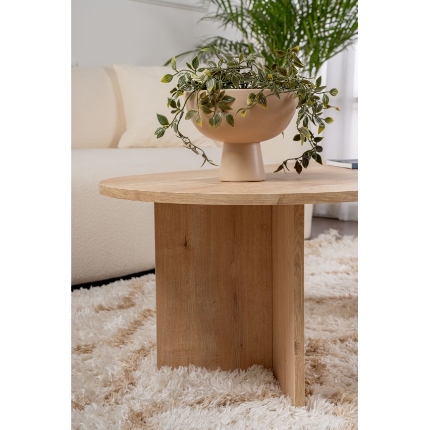 NEL Oak Coffee Table