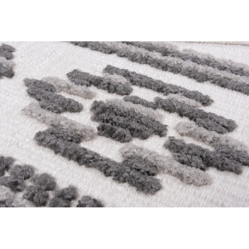 NEPAL Oriental Rug 120 x 180 cm, Gray/White
