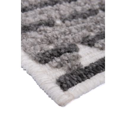 NEPAL Oriental Rug 120 x 180 cm, Gray/White