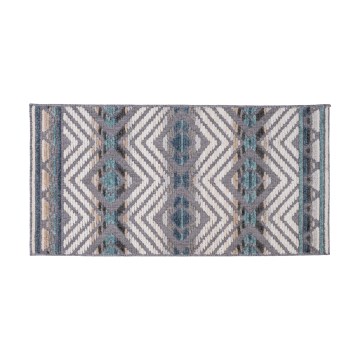 NEPAL Oriental Rug 200 x 280 cm, blue/grey/cream