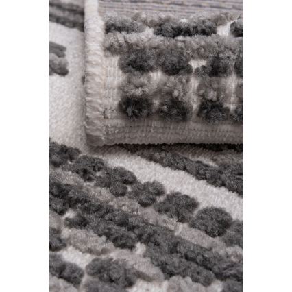 NEPAL Oriental Rug 80 x 153 cm – Grey/White