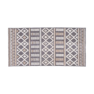 NEPAL Oriental Rug 80x153 cm Anthracite