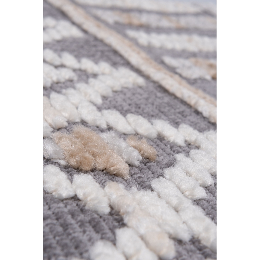 NEPAL Oriental Rug 80x153 cm Grey/Beige