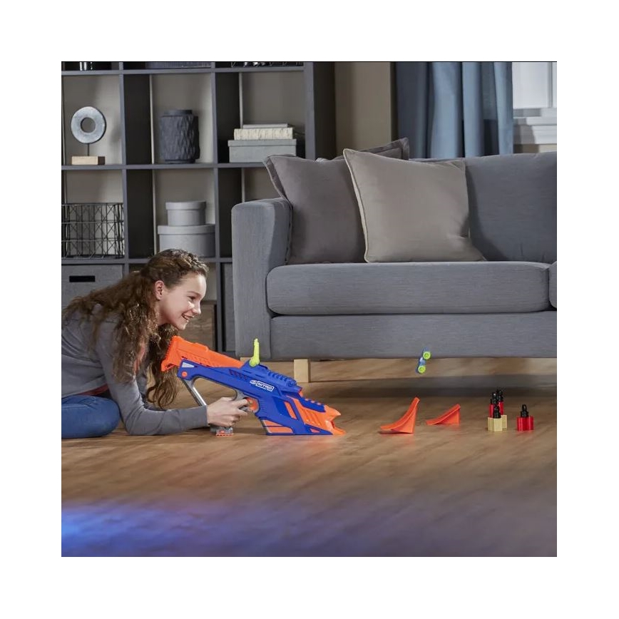 Nerf - Children's gun Nitro MotoFury Rapid Rally + 9 cars