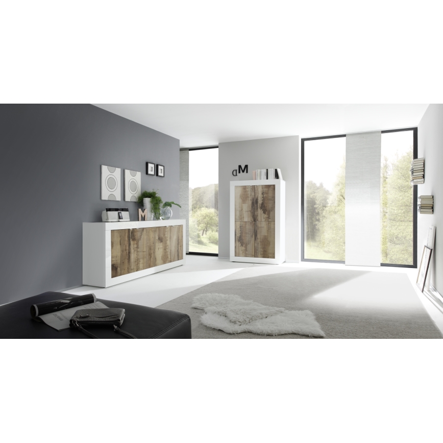 NERILA Dresser - White/Brown
