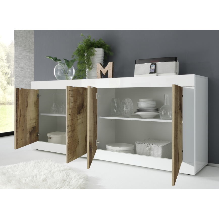 NERILA Dresser - White/Brown