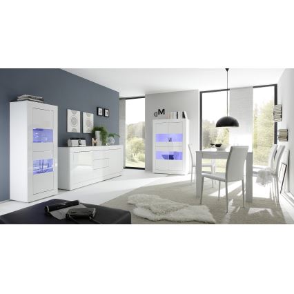 NERILA White Chest of Drawers