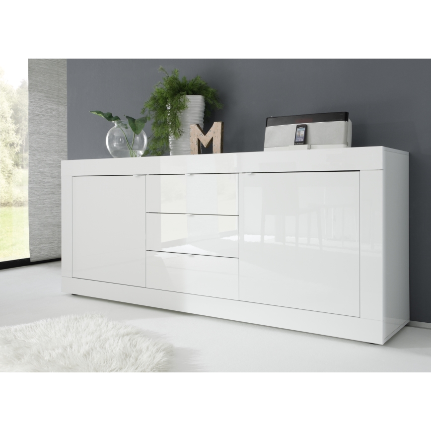 NERILA White Chest of Drawers