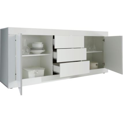 NERILA White Chest of Drawers