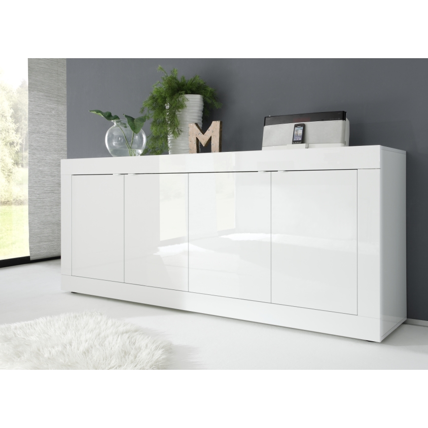 NERILA White Chest of Drawers