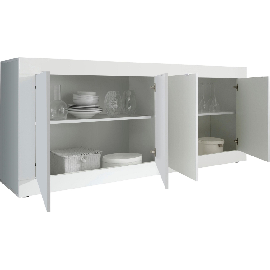 NERILA White Chest of Drawers
