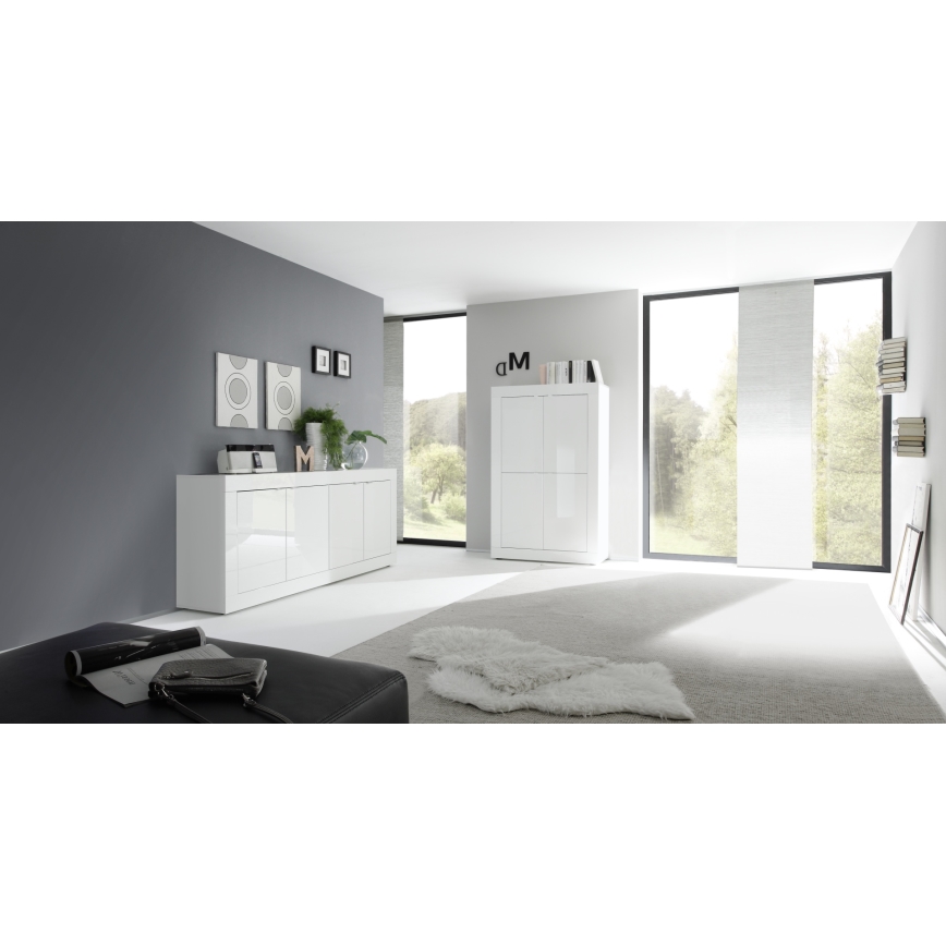 NERILA White Chest of Drawers