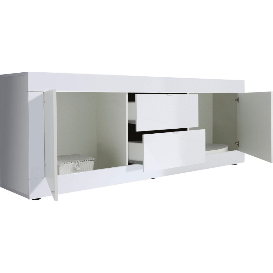 NERILA white chest of drawers