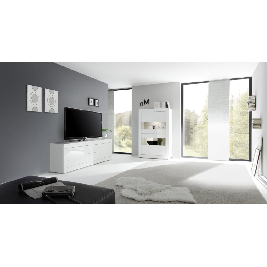 NERILA white chest of drawers