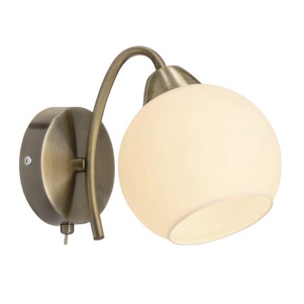 NESTOR Wall Lamp 1xE27/40W/230V Brass
