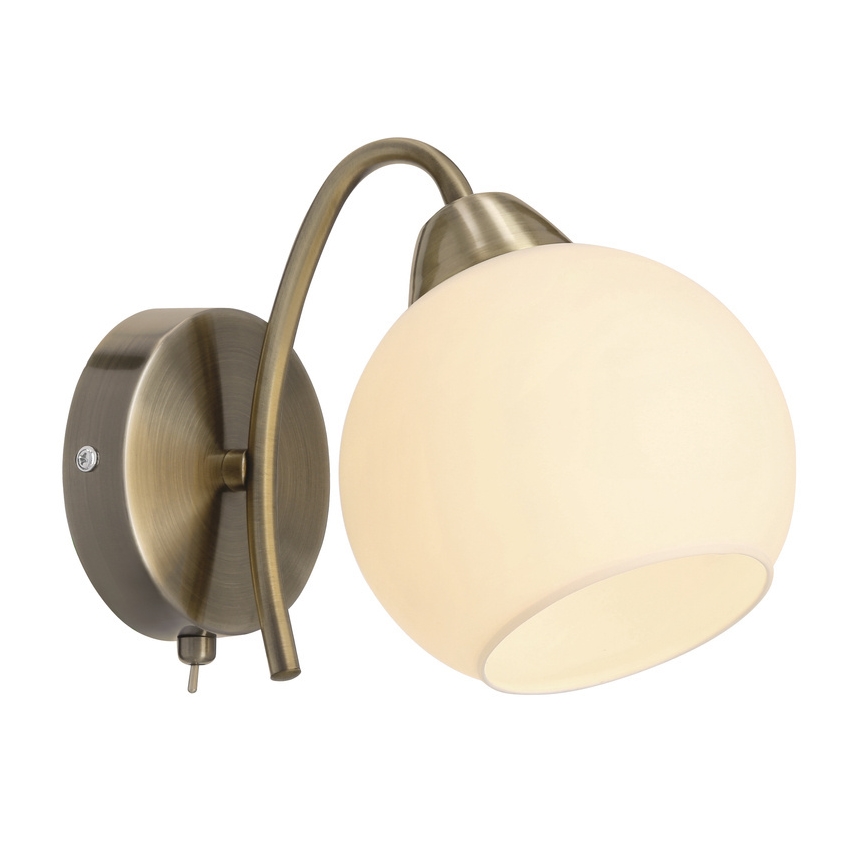 NESTOR Wall Lamp 1xE27/40W/230V Brass