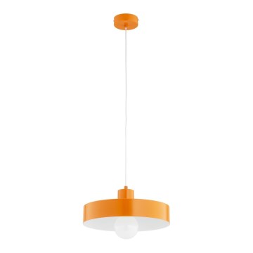 NEVERA Cord Pendant Lamp 1x E27/15W/230V, Orange