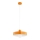 NEVERA Cord Pendant Lamp 1x E27/15W/230V, Orange