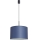 NEVIA cable-hung pendant light 1xE27/15W/230V, dia. 40 cm, blue