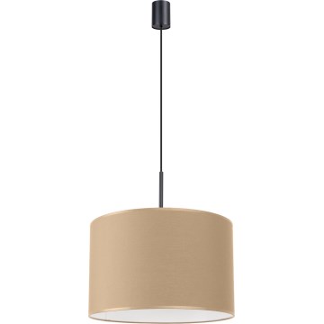 NEVIA Cable Pendant Light 1xE27/15W/230V, dia. 40 cm, Taupe