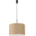 NEVIA Cable Pendant Light 1xE27/15W/230V, dia. 40 cm, Taupe